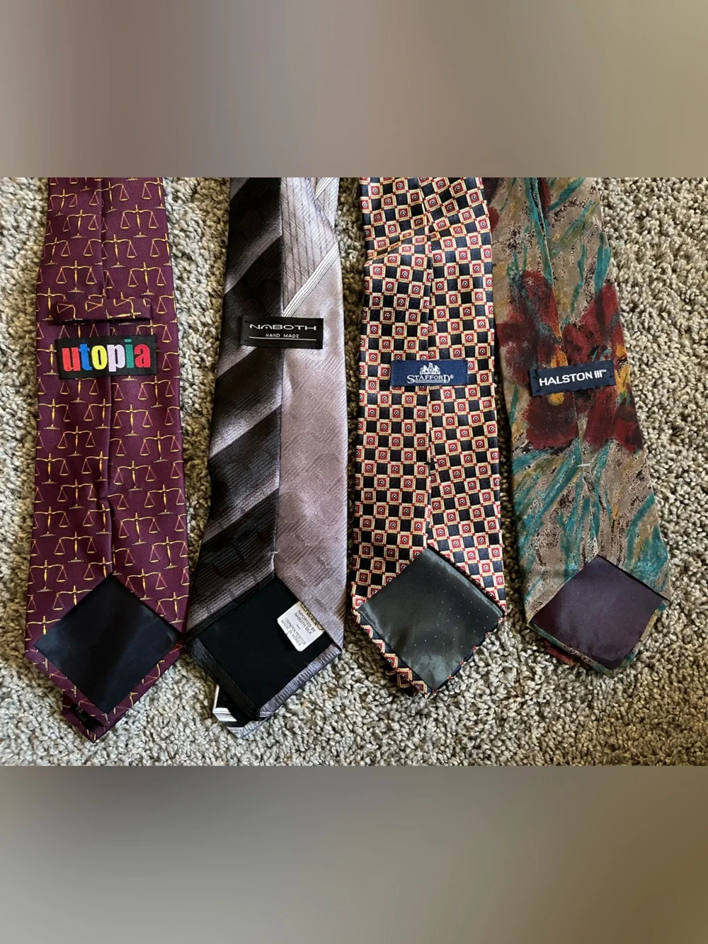 34 Tie Lot Multiple Brands/Vintage